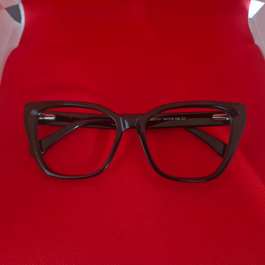 Armazón de ACETATO marca BELLAGIO + Cristales Ópticos CR39 con capa AR, protección 100% UV.