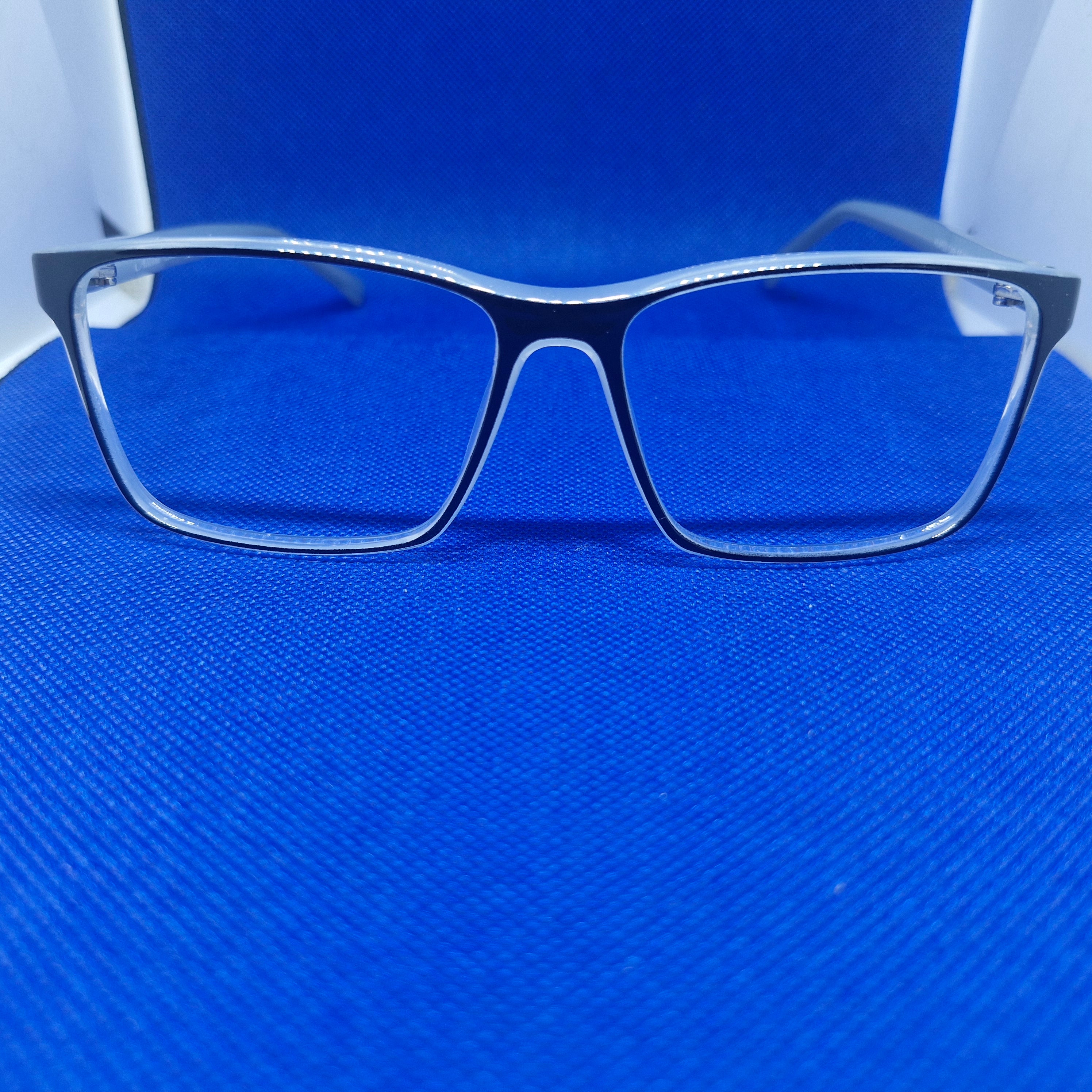 Armazón de ACETATO marca ALTERNA + Cristales Ópticos CR39 con capa AR, 100% protección UV.