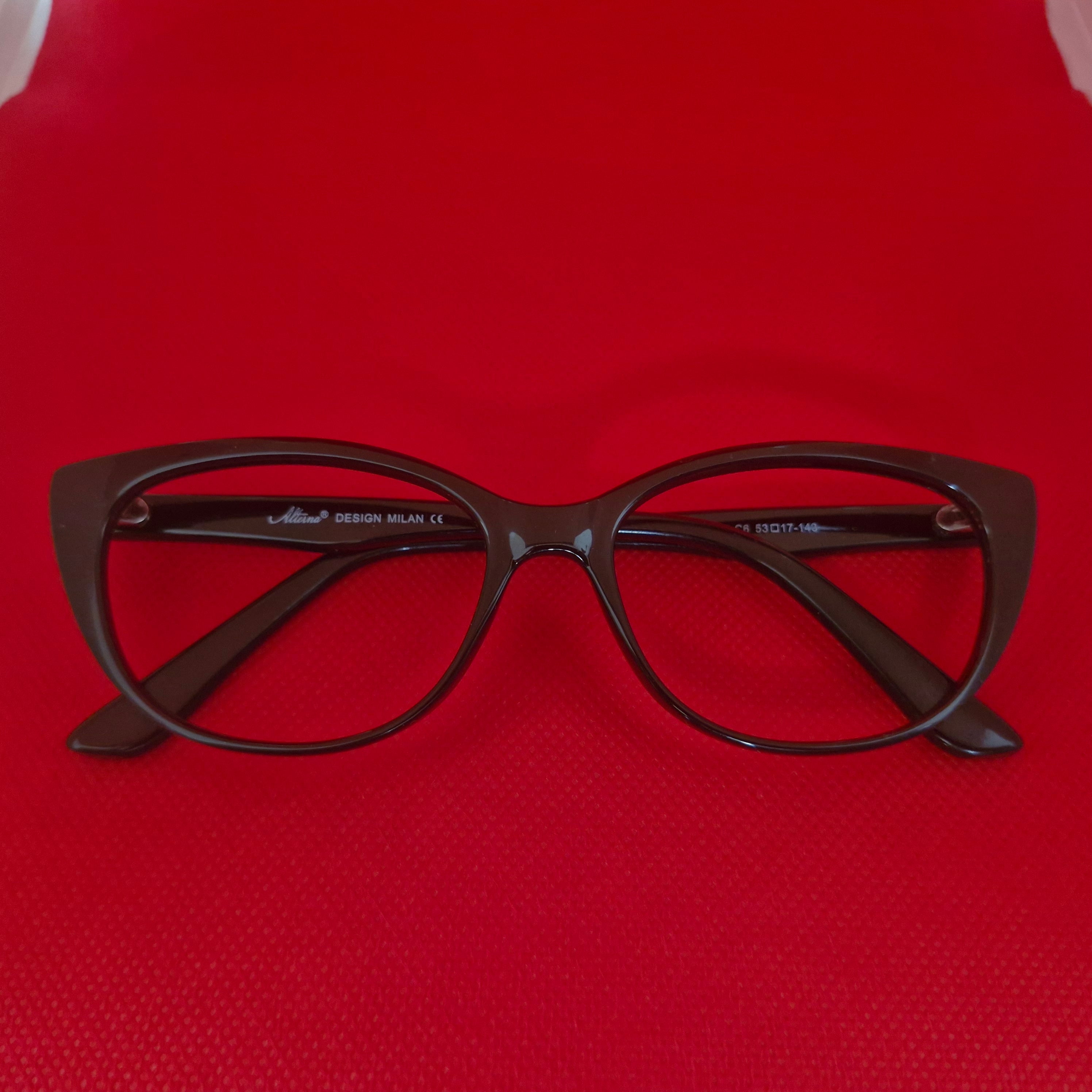 Armazón de ACETATO marca ALTERNA + Cristales Ópticos CR39 con capa AR, protección 100% UV.
