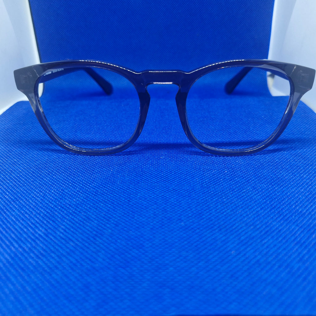 Armazón de ACETATO marca ALTERNA + Cristales Ópticos CR39 con capa AR, protección 100% UV.