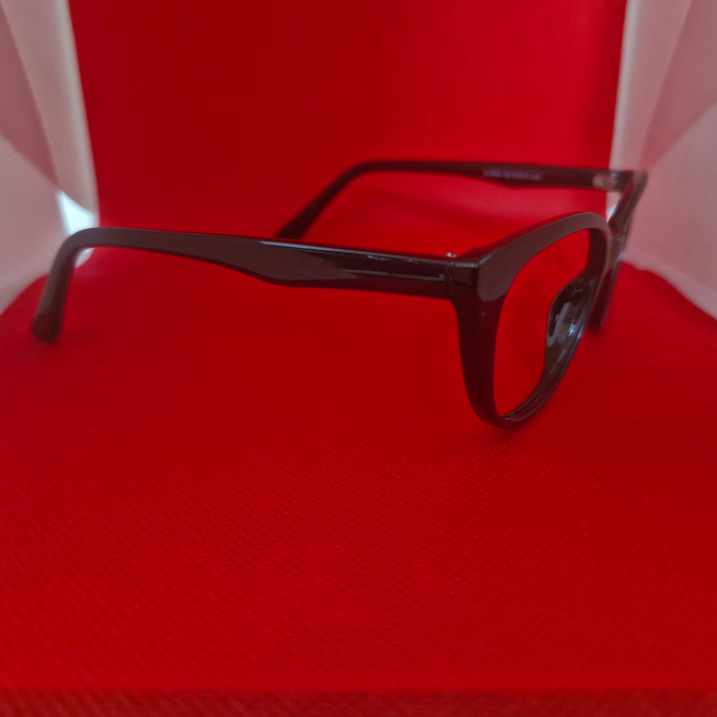 Armazón de ACETATO marca ALTERNA + Cristales Ópticos CR39 con capa AR, protección 100% UV.