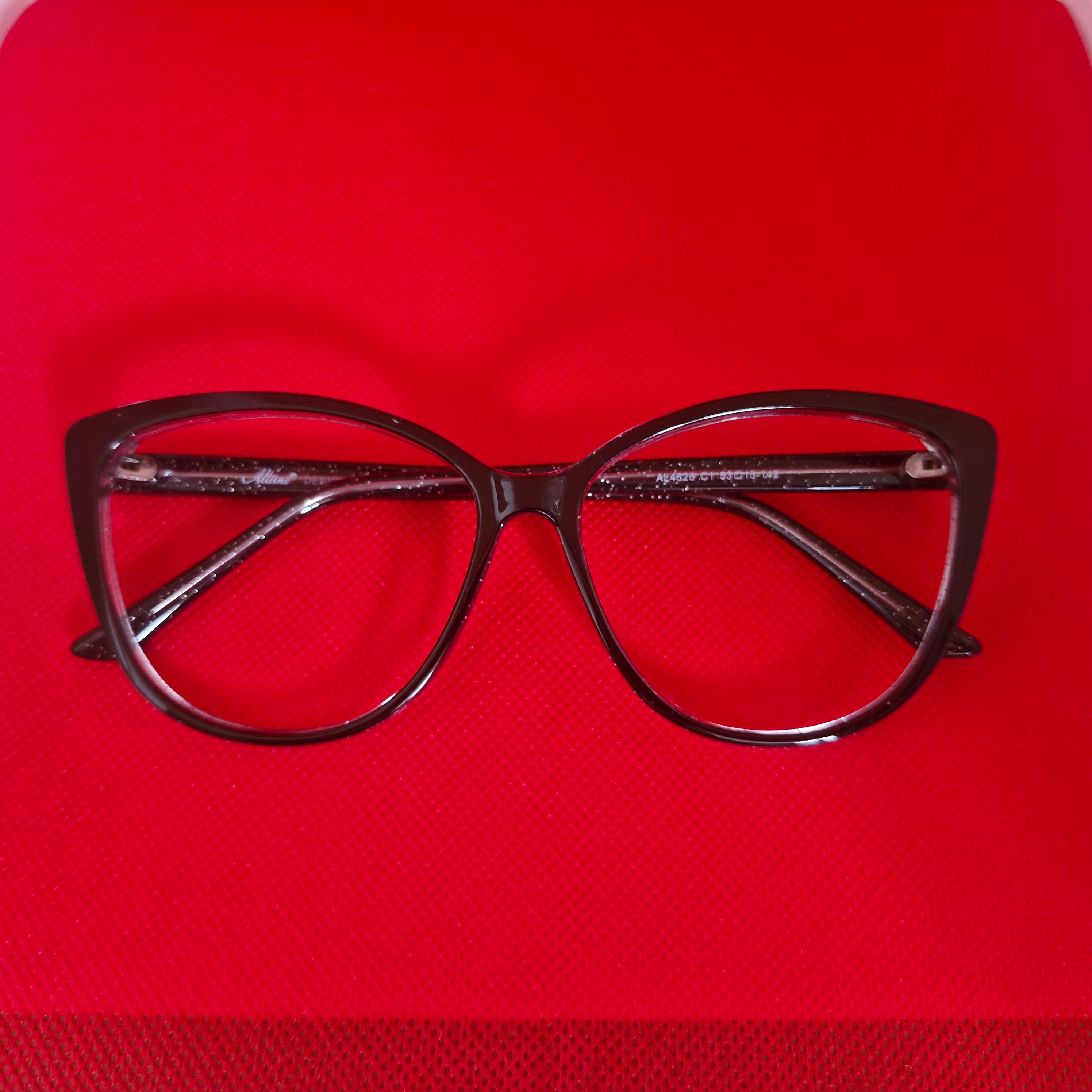 Armazón de ACETATO marca ALTERNA + Cristales Ópticos CR39 con capa AR, protección 100% UV.