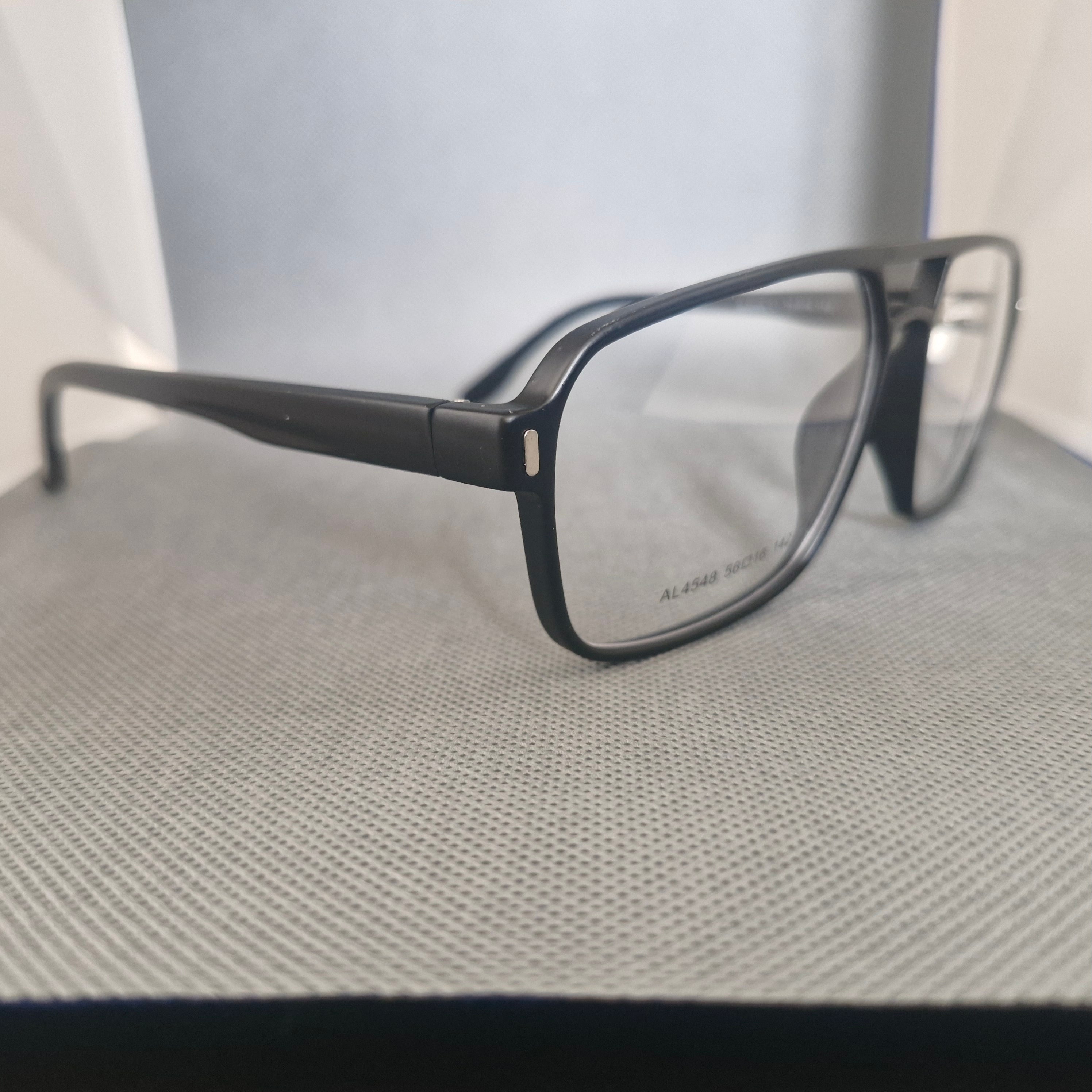 Marco Óptico de ACETATO marca ALTERNA tipo AVIADOR + Cristales Ópticos CR39 con capa AR y protección 100% UV.
