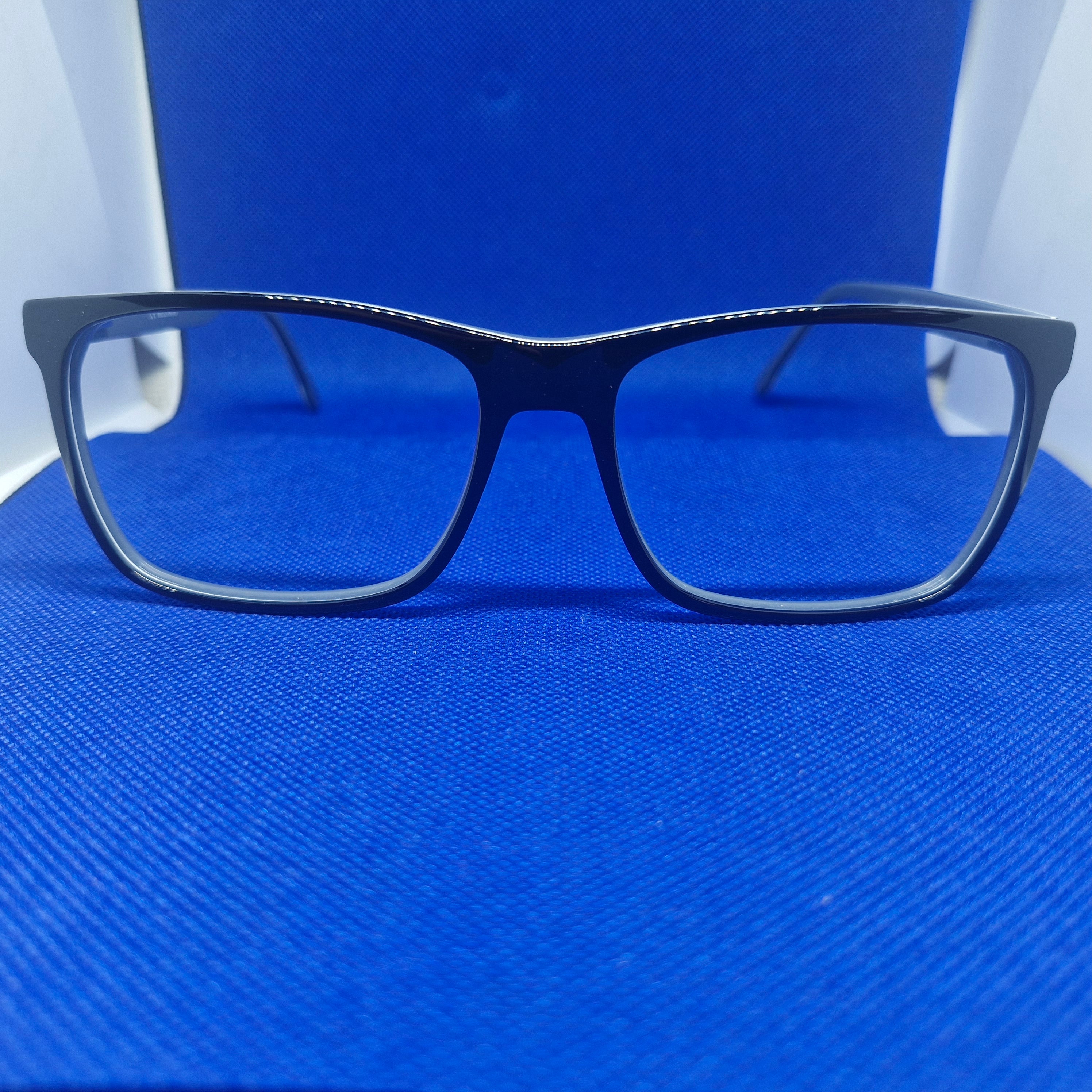 Armazón de ACETATO marca BELLAGIO + Cristales Ópticos CR39 con capa AR, protección 100% UV.